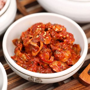 셰프애찬 박셰프 찐밥도둑 새꼬막무침 양념 꼬막 비빔밥, 400g/캔, 1개, 400g