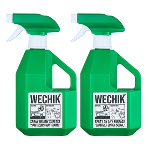 위칙 멀티 소독 스프레이, 2개, 500ml