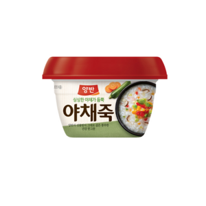 양반 야채죽, 287.5g, 24개