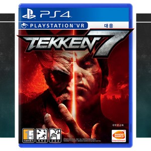 PS4 철권 7 (한글판) TEKKEN7 PS VR 대응 새상품 실물 시디