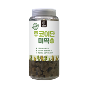 자연애 강아지 간식 후코이단 미역 450g, 단품, 1개