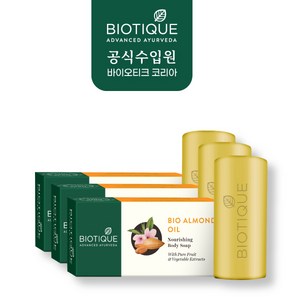 바이오티크 아몬드오일 비누, 150g, 3개