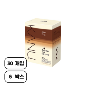 카누 더블샷 라떼, 13.5g, 30개입, 6개