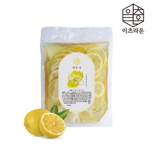 이츠라온 허니 레몬청 1kg 수제과일청 카페용 대용량, 1개, 1개입