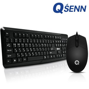 QSENN GP-KM2500 Plus (USB) 키보드 마우스 세트, 일반형