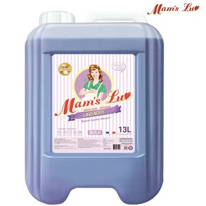 맘스럽 액체세제 라벤더 13L 대용량 일반용 드럼용 전문가 업소용 고함량 중성 세탁세제, 1개