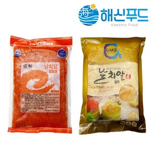 업소용 날치알 레드 골드 800g 냉동 알밥재료, 날치알 골드 [800g], 1개