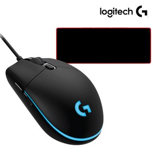 로지텍코리아 정품 로지텍G G102 2세대 Lightsync 게이밍 유선 마우스 PC방에디션+에이투비 마우스장패드 포함(판매자이름 에이투비 확인 후 구매요망), 블랙