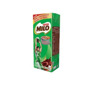 MILO Ready to Dink 마일로 코코아 드링크 팩 180ml, 1개