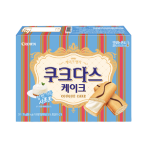 크라운 쿠크다스케이크 77g x 1개