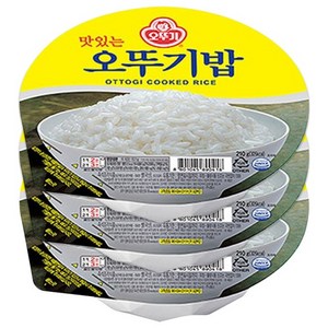 오뚜기 맛있는 오뚜기밥, 210g, 3개