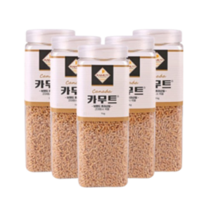 정품 카무트 쌀 고대곡물 기능성쌀 (1kgX5개), 1kg, 5개
