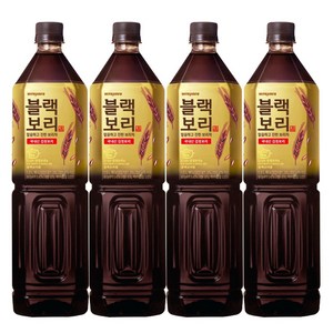 하이트진로 블랙보리 음료, 1.5L, 4개