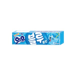 오리온 와우 블루풍선 쿨소다 21g 105개입 풍선껌, 105개