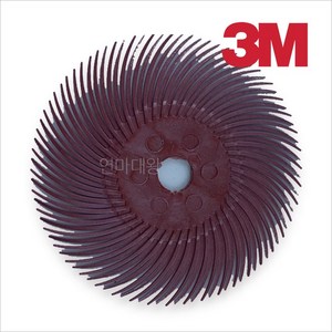 3M 스카치브라이트 브리슬브러쉬 TC타입 3인치, #80