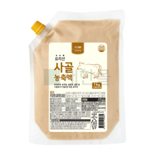 요리선 사골농축액 1kg, 1개