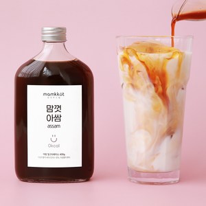 맘껏푸드랩 제로슈가 아쌈 밀크티 베이스 400g, 1개