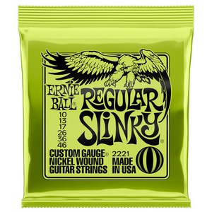 어니볼 니켈 일렉 스트링 2221 ERNIE BALL SLINKY, 1개