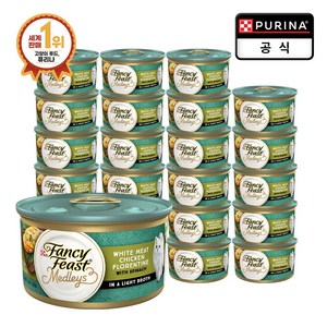 팬시피스트 엘레강트 메들리 플로렌틴(치킨) 85g x24개, 닭, 24개