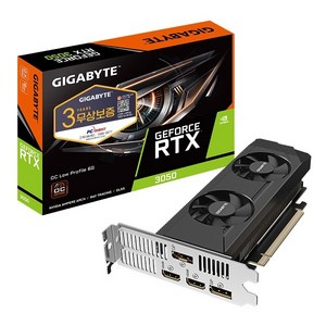 [GIGABYTE] 지포스 RTX 3050 UD2 OC D6 6GB Nano LP 피씨디렉트, 선택하세요