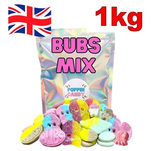 Bubs 스웨덴 스웨디시 캔디 젤리 믹스 1kg, 1세트