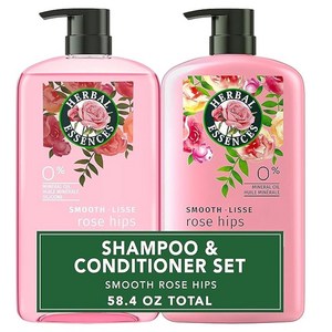 [미국직배송]허벌 로즈힙 샴퓨&컨디셔너 셋트 Hebal Essences Shampoo and Conditione Set [865mlx2팩], 1개