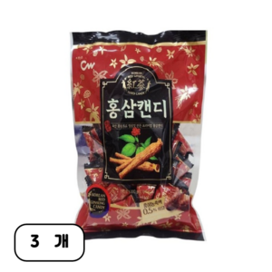 청우식품 고려홍삼캔디, 300g, 3개