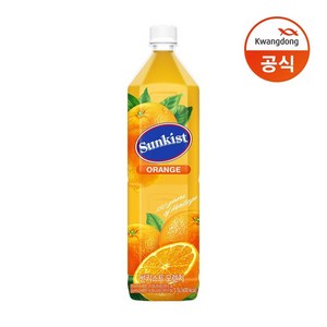 썬키스트 오렌지주스, 1.5L, 3개