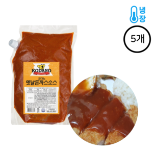 코다노 옛날 돈까스소스 (경양식소스), 5개, 2kg