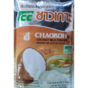 Thai 태국 코코넛밀크 파우더 60g coconut milk powder worldfood, 1개