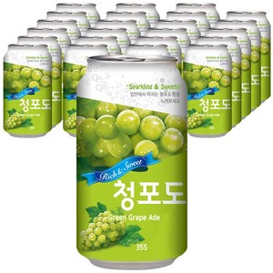 일화 청포도 에이드, 350ml, 24개