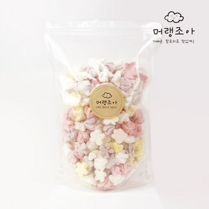 머랭조아 머랭쿠키 대용량 대형지퍼팩 200g, 2_벚꽃 (지퍼팩) 200g, 1개