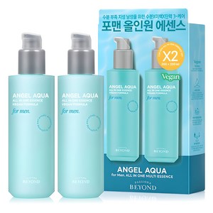 비욘드 엔젤 아쿠아 남성 올인원 에센스 2p, 400ml, 1개