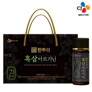 한뿌리 흑삼 아르기닌, 20개, 100ml