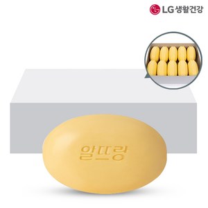 알뜨랑 비누 130g 옐로우 80입 x 1개 / 업소용 벌크형, 10개