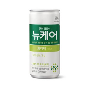 대상웰라이프 뉴케어 화이바, 20개, 200ml