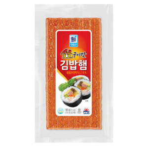 사조대림 숯불구이맛 김밥햄, 40개, 100g