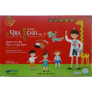 데이셀 닥터롱다리 발효 홍삼 젤리 플러스 (20g x 30ea) 당일발송, 20g, 30개