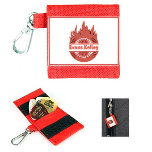 Pick House 피크 케이스 파우치 Red keyRing, 1개