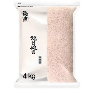 혼식 찹쌀, 4kg, 1개