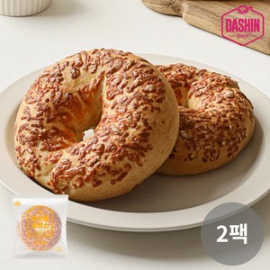 [다신샵] 성수동제빵소 쫄깃 두부베이글 치즈 100g, 2개