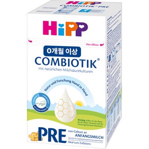 힙분유 HIPP 콤비오틱 프레 1통(26/3), 600g, 1개