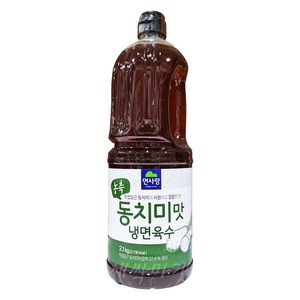 면사랑 동치미맛 냉면육수, 2.1kg, 1개