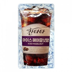 칸타타 아이스 파우치 스위트 헤이즐넛 230ml x 20개