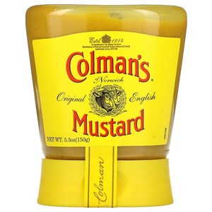 Colmans Original English Mustard 콜만 오리지널 잉글리쉬 머스타드 150g, 1개