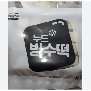 SD004 로뎀푸드 누드빙수떡, 160g, 3개