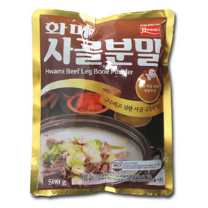 화미 사골분말, 500g, 2개