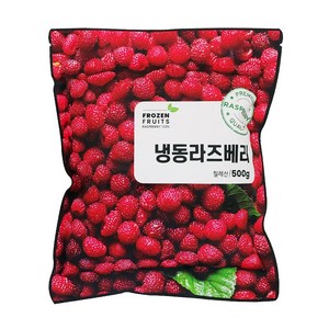 [이안] 냉동라즈베리 칠레산/ 드라이아이스포장, 10개, 500g