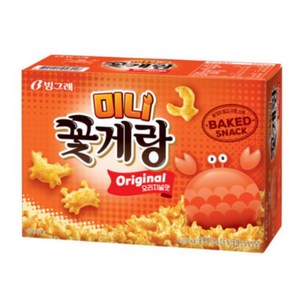 [박스]크라운 미니 꽃게랑(오리지널)40g 20입(1박스), 40g, 20개