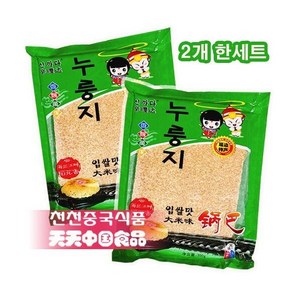 고소한 연변특산 맛있는 고향의 맛 입쌀 누룽지 2봉지, 2개, 350g